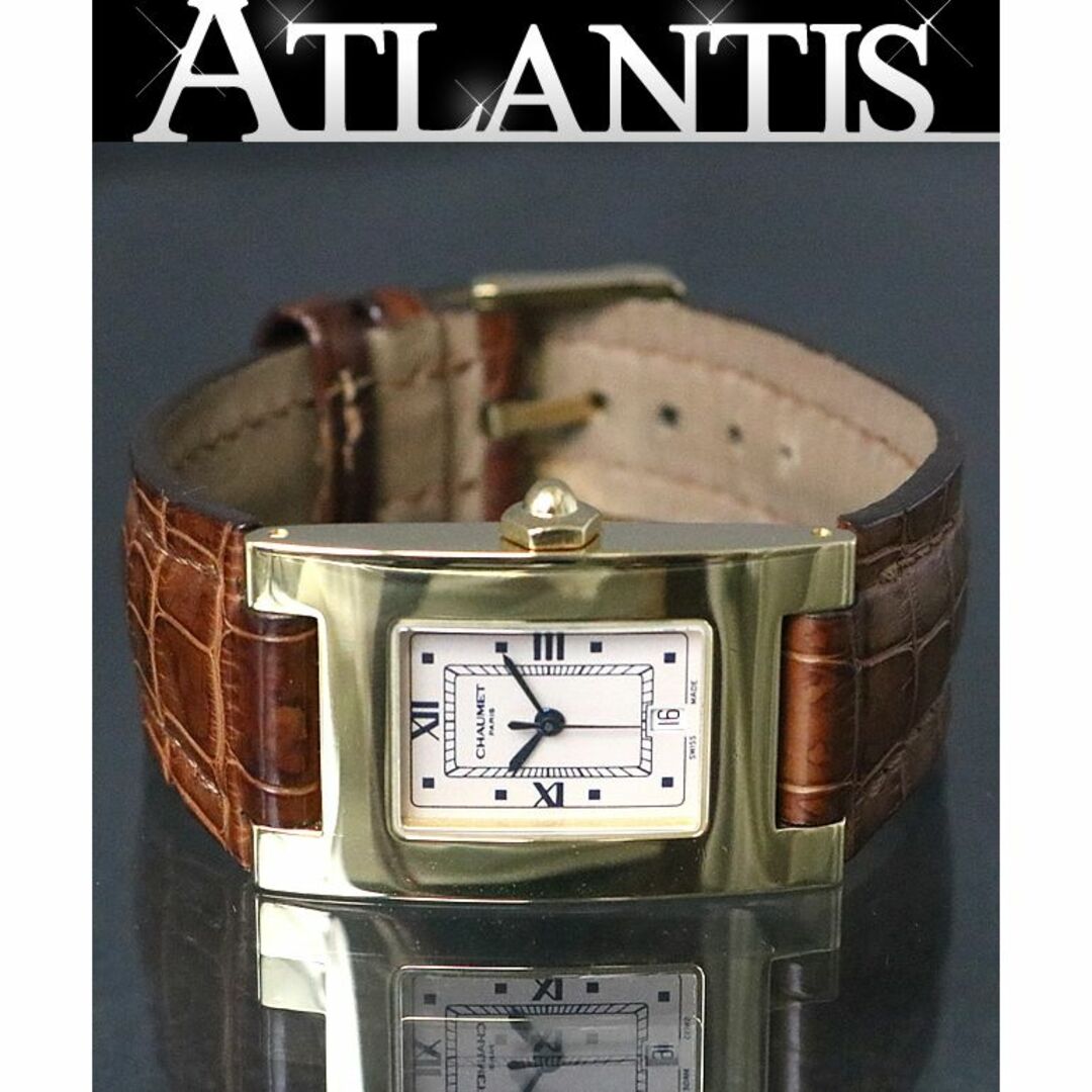 CHAUMET商品名銀座店 ショーメ スティルドゥショーメ 腕時計 K18 メンズ  クォーツ 91904