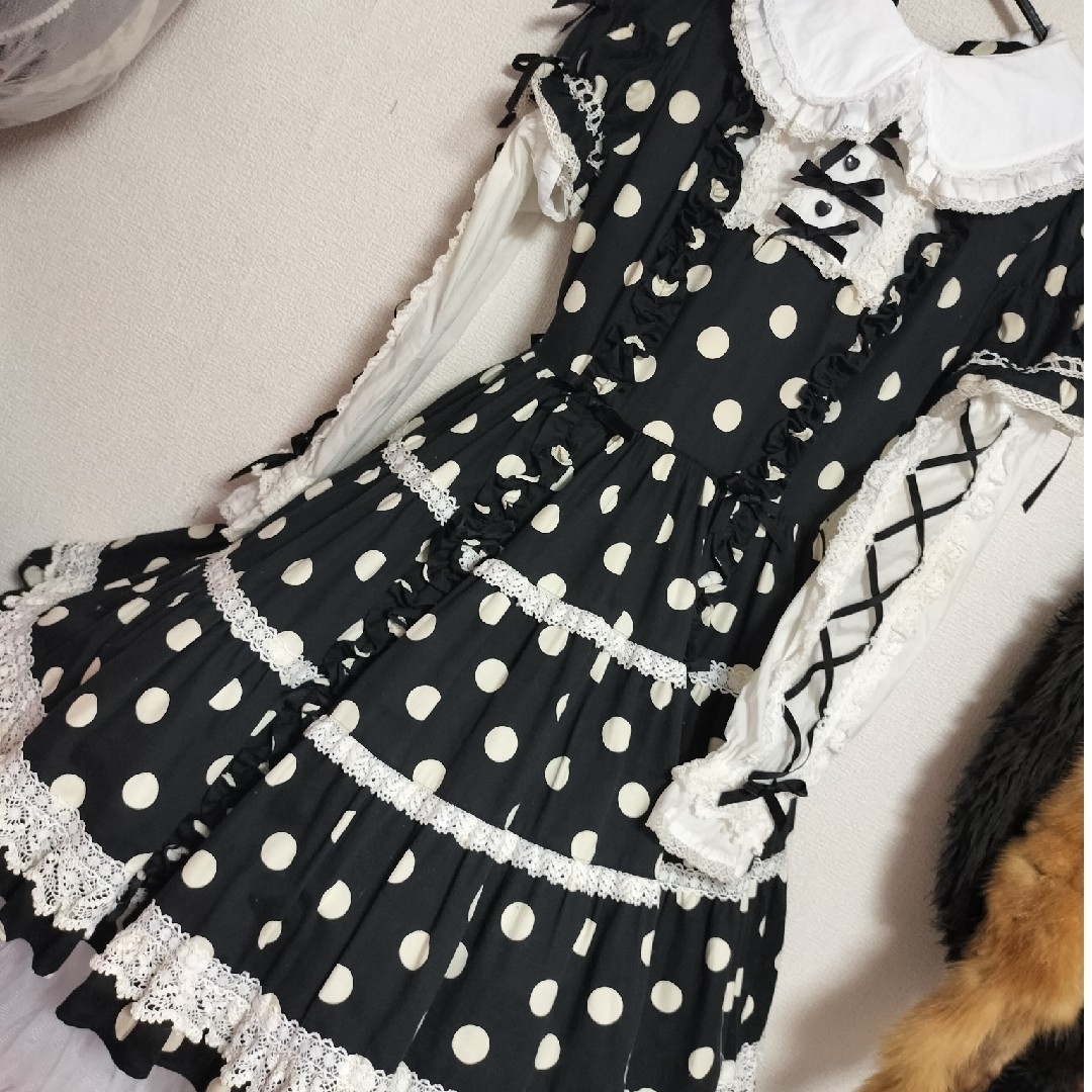 Angelic Pretty - 激レア 懐古ロリータ プリンセスドット Angelic Pretty - 激レア 懐古ロリータ プリンセスドット