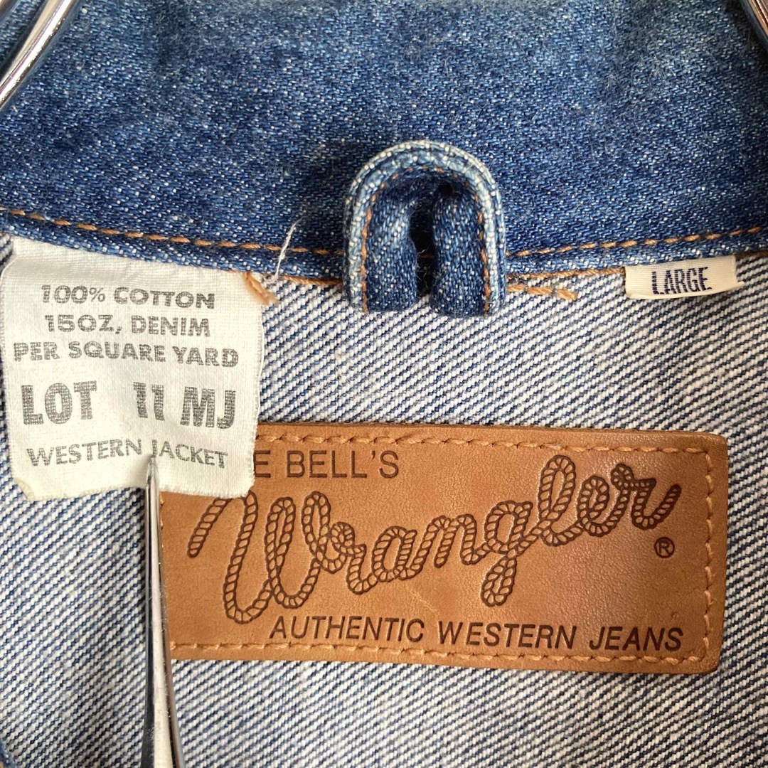 WRANGLER ラングラー 復刻 11MJ デニムジャケット ジージャン L