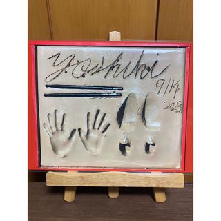 yoshiki ラミネート　ハンドメイド品(アート/写真)