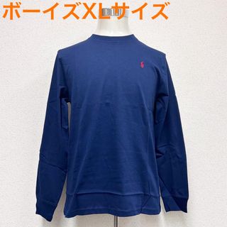 ポロラルフローレン(POLO RALPH LAUREN)の新品 ラルフローレン ロンＴ 323843804 NV/RDボーイズXLサイズ(Tシャツ/カットソー(七分/長袖))