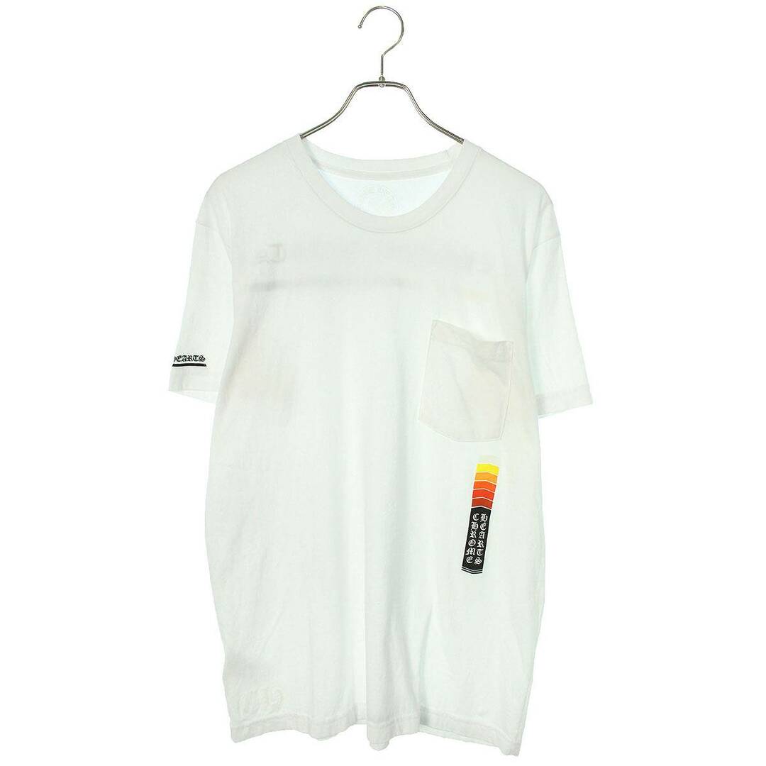Tシャツ/カットソー(半袖/袖なし)クロムハーツ  CH T-SHRT/1 ロゴバックプリントTシャツ メンズ L