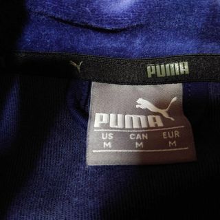 良デザイン PUMA ベロアトラックジャケット ハイネックジャージ プーマ ...