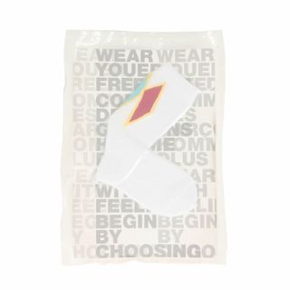 コム デ ギャルソン(COMME des GARCONS) ホワイト 靴下(メンズ)の通販