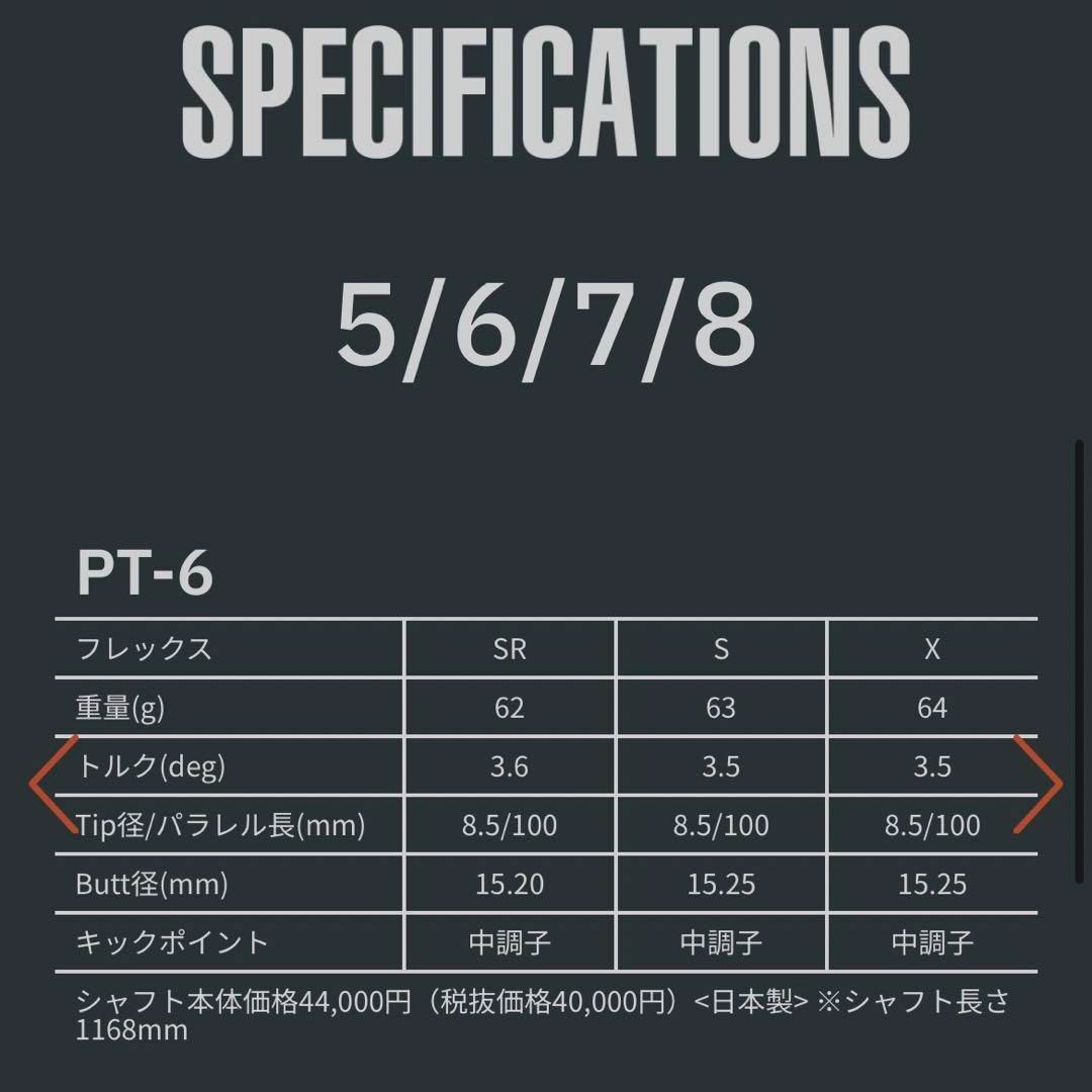 TaylorMade - 超希少！TourAD PT-6X 最新テーラーメイド 1W ドライバー ...