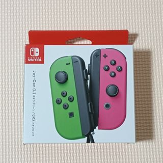 ニンテンドウ(任天堂)のNintendo JOY-CON L / R ネオングリーン/ネオンピ(その他)