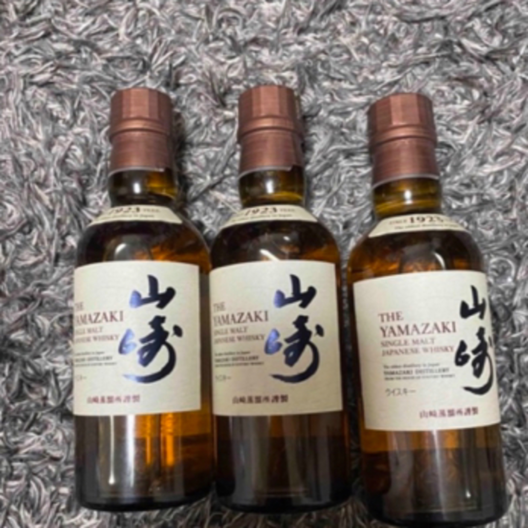 山崎 白州 知多 3本セット 180ml ミニボトル - 酒