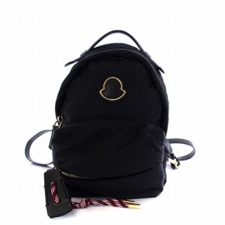 ✨美品✨MONCLER　バックパック　キルティング　ロゴ金具　ナイロン　黒