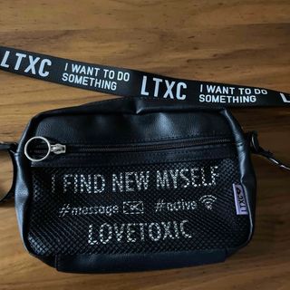 lovetoxic - ラブトキシック   黒ショルダーバッグ　美品