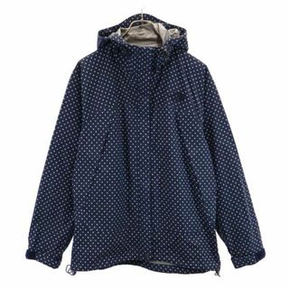 ザノースフェイス(THE NORTH FACE)のノースフェイス NPW10100 アウトドア ドット ナイロンジャケット L ネイビー系 THE NORTH FACE ロゴ レディース 【中古】  【230921】(ロングコート)