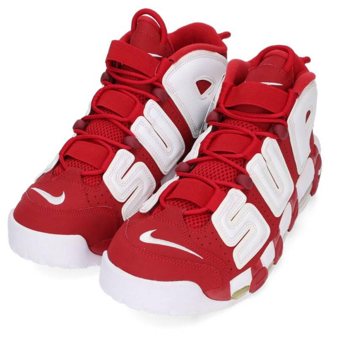 supreme nike air more uptempo red 28.5cm