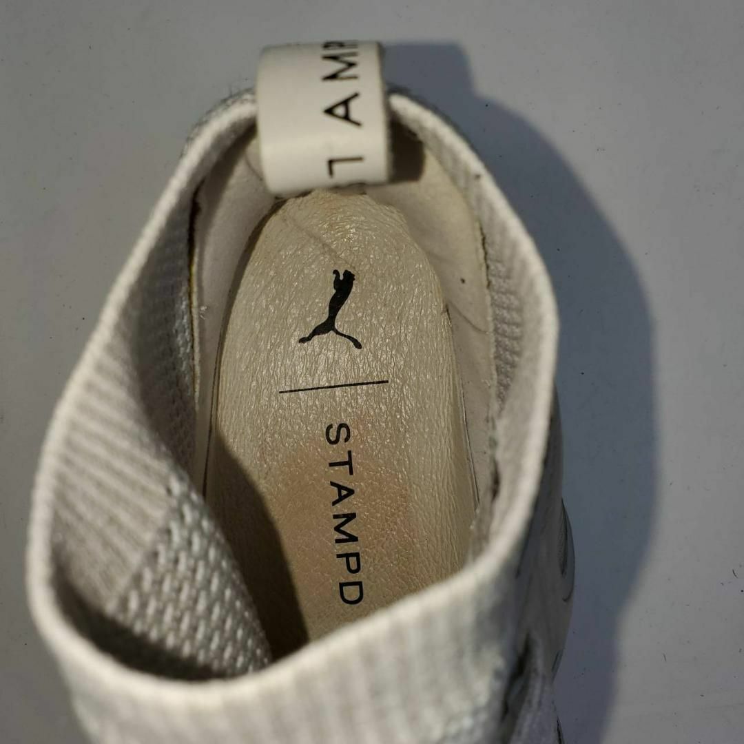 プーマ　スタンプド　メッシュ　6ホール　レア　スニーカー　ホワイト　27 メンズの靴/シューズ(スニーカー)の商品写真