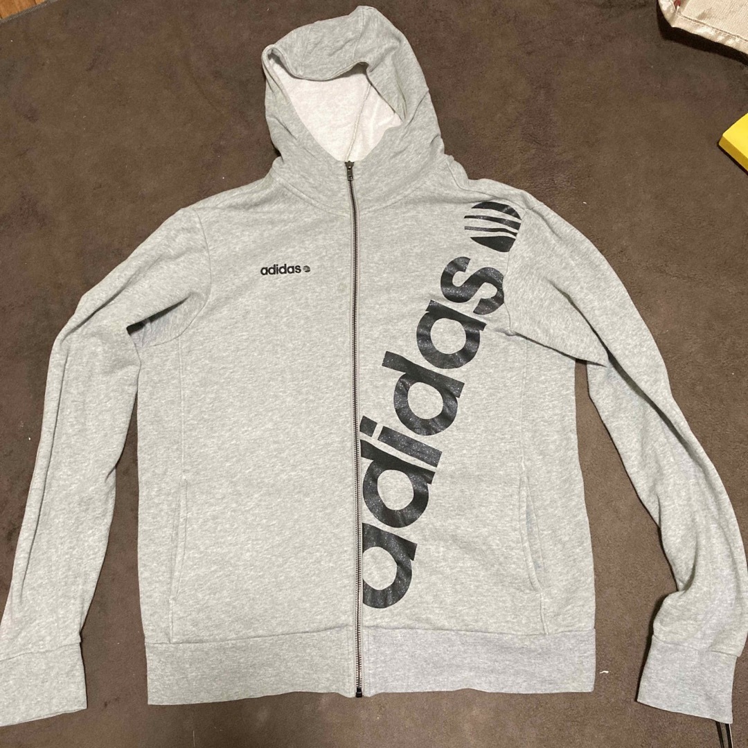 adidas パーカー 中古品 メンズのトップス(パーカー)の商品写真