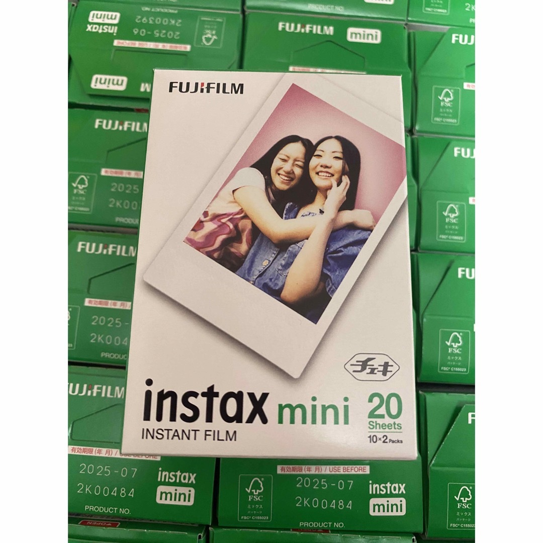 新品 チェキフィルム instax mini 2パック×3個 60枚 - フィルムカメラ