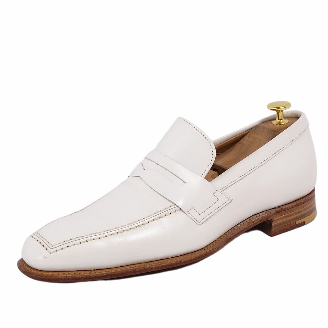 Paul Smith(ポールスミス)のポール・スミス Paul Smith ローファー コインローファー カーフレザー シューズ メンズ 7(25.5cm相当) ホワイト メンズの靴/シューズ(ドレス/ビジネス)の商品写真