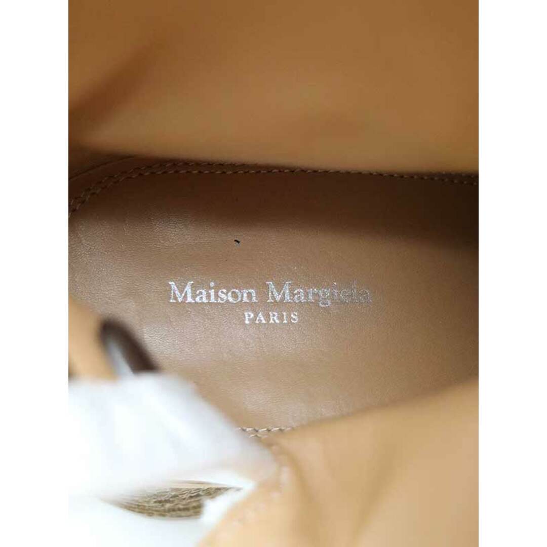 Maison Martin Margiela 22 メゾン マルタン マルジェラ 22 22SS TABI BOOTS シワ加工コルゲートヒール足袋ブーツ ホワイト 43