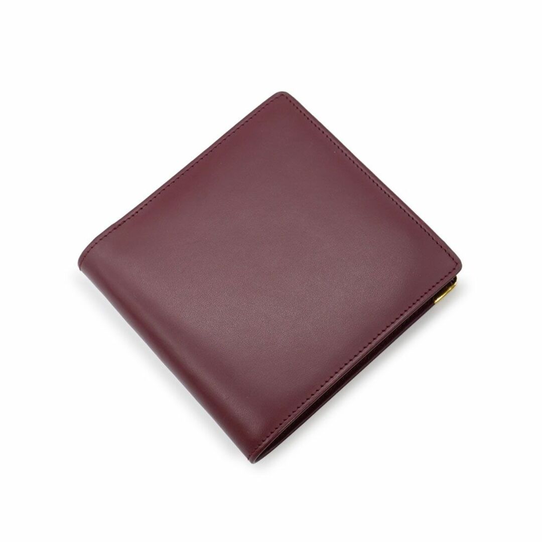 Cartier - 未使用品 カルティエ マストライン 二つ折り財布 L3000451