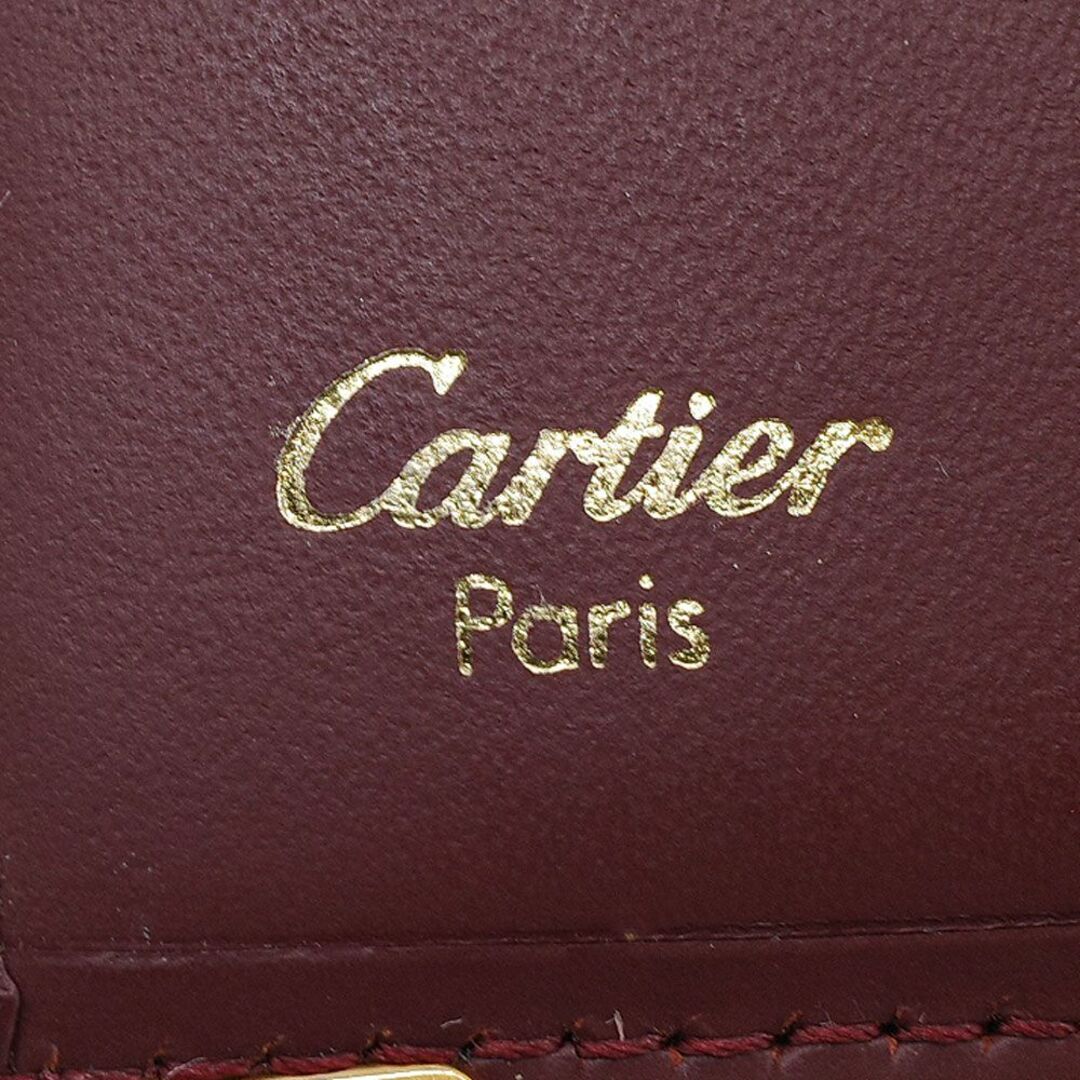 Cartier - 未使用品 カルティエ マストライン 二つ折り財布 L3000451
