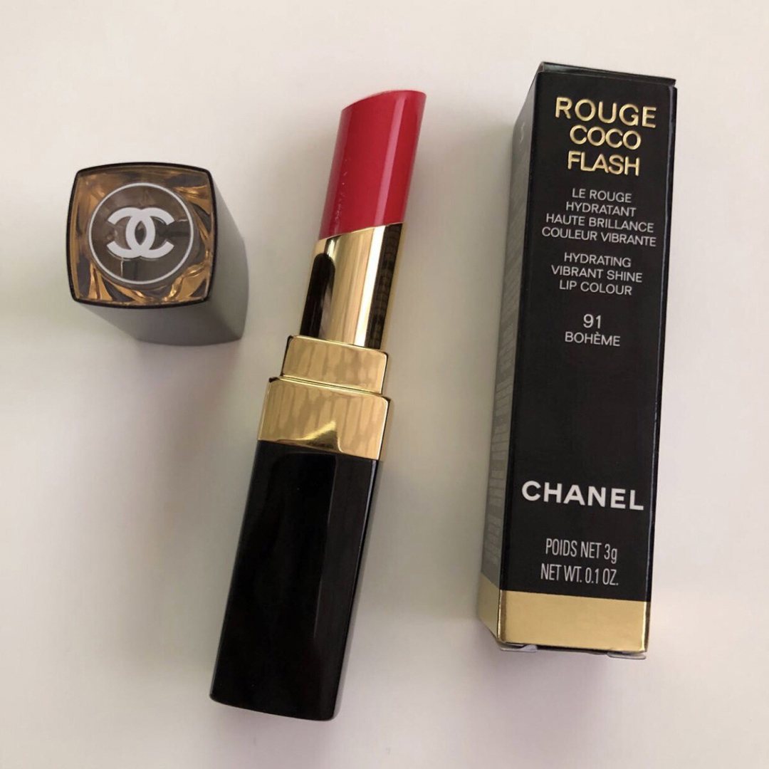 シャネル ルージュ ココ フラッシュ 91 ボエーム 3g CHANEL