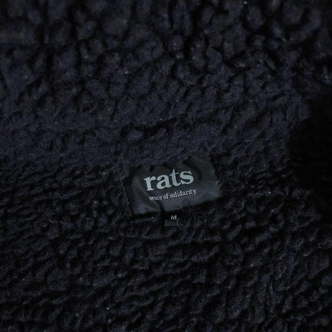 定価48300 RATSラッツ ショールカラーウールジャケット オンブレチェック
