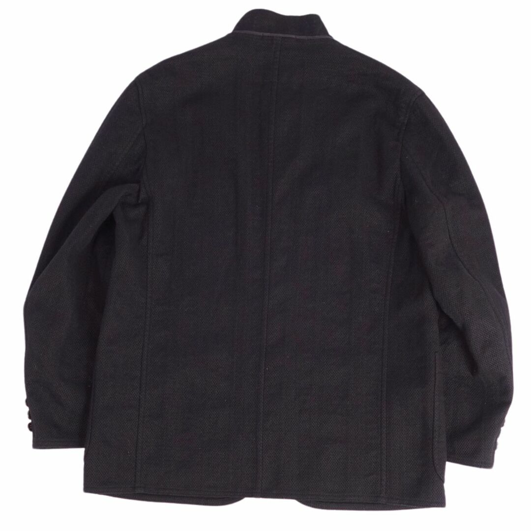 コムデギャルソンオム COMME des GARCONS HOMME ジャケット テーラードジャケット メッシュ ウール アウター メンズ S ブラック