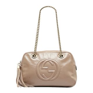 Gucci - グッチ ソーホー フリンジ チェーン ショルダーバッグ 308983