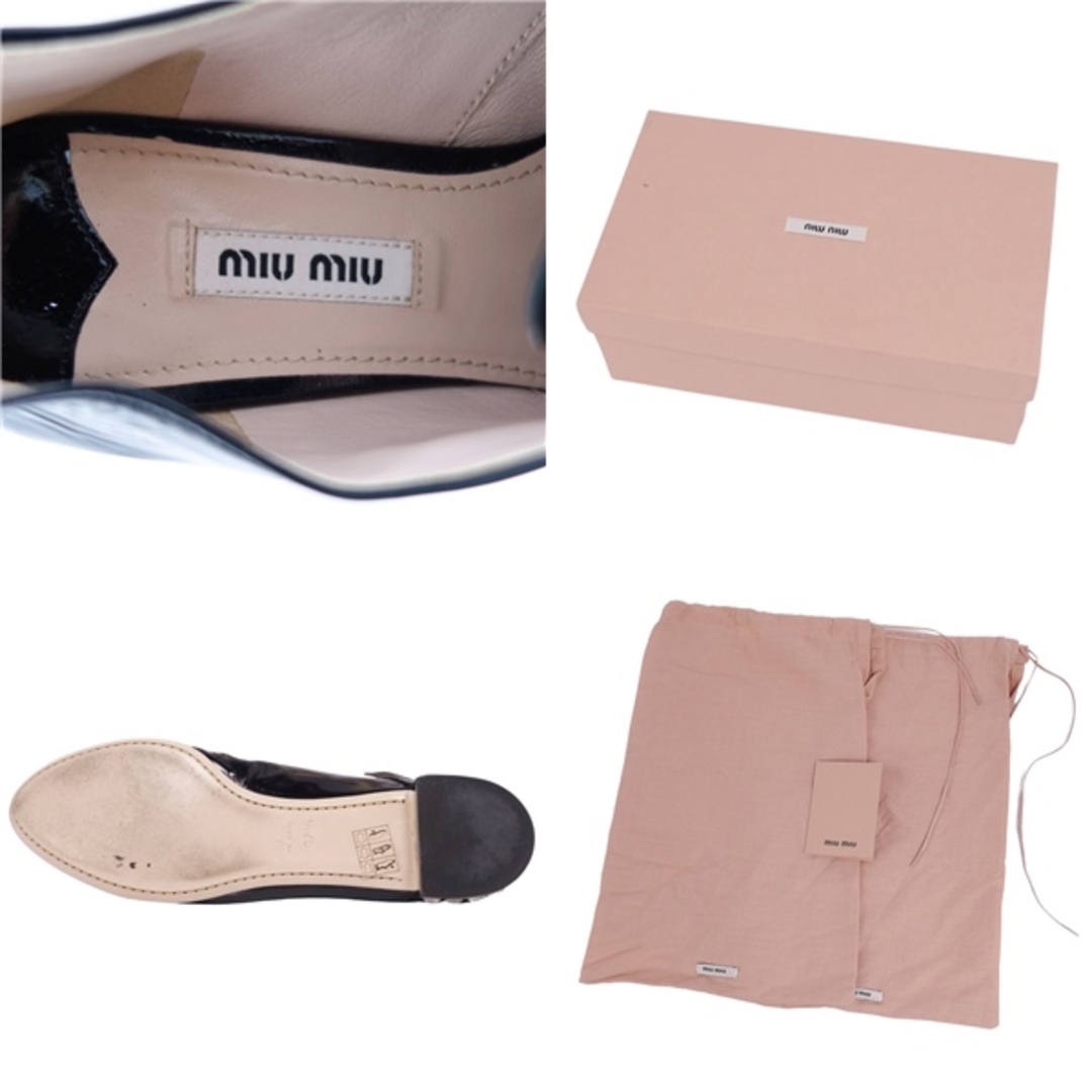 MIU MIU - 美品 ミュウミュウ miumiu シューズ レースアップ MIU MIU - 美品 ミュウミュウ miumiu シューズ レースアップ