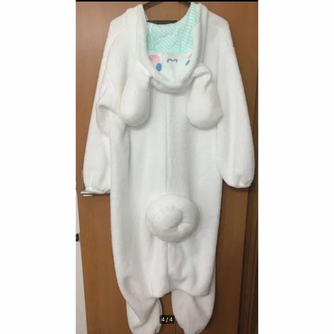 サザック 着ぐるみフリース 大人用 シナモロール パジャマ コスプレ衣装♡