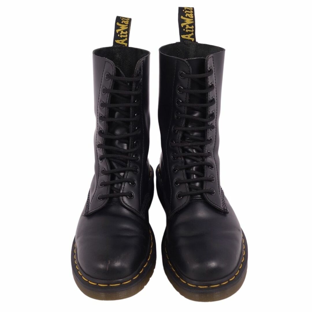 Dr.Martens(ドクターマーチン)のドクターマーチン Dr.Martens ブーツ 10ホール 1490 レースアップ カーフレザー シューズ 靴 メンズ UK7(26cm相当) ブラック メンズの靴/シューズ(ブーツ)の商品写真