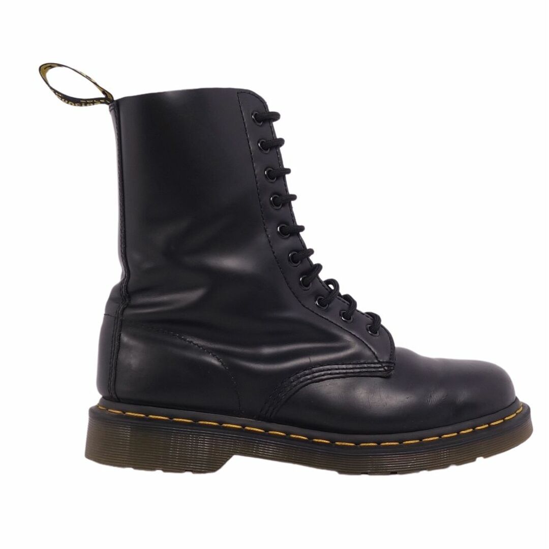 Dr.Martens(ドクターマーチン)のドクターマーチン Dr.Martens ブーツ 10ホール 1490 レースアップ カーフレザー シューズ 靴 メンズ UK7(26cm相当) ブラック メンズの靴/シューズ(ブーツ)の商品写真