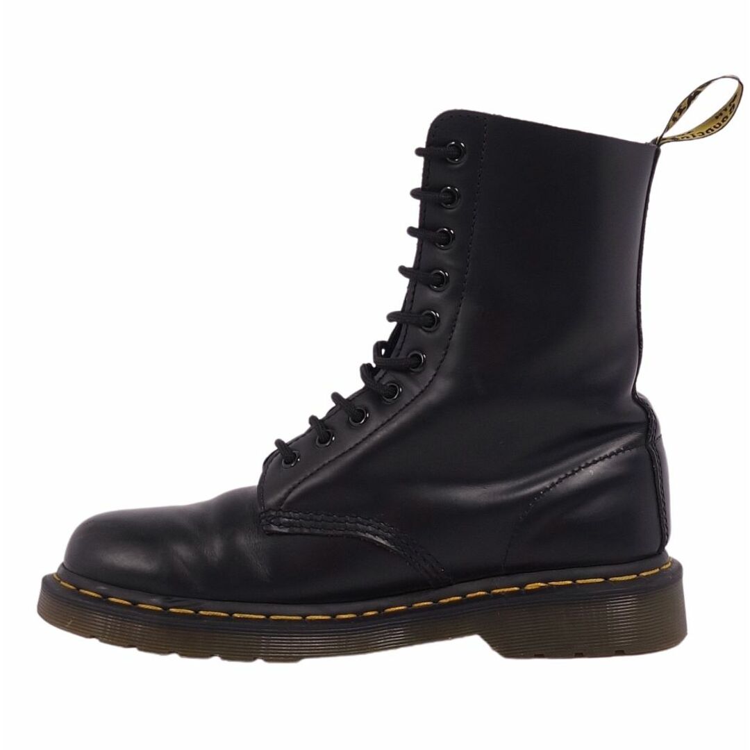 ドクターマーチン Dr.Martens ブーツ 10ホール 1490 レースアップ カーフレザー シューズ 靴 メンズ UK7(26cm相当) ブラック