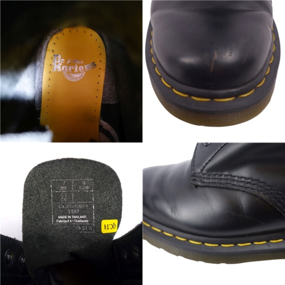 Dr.Martens(ドクターマーチン)のドクターマーチン Dr.Martens ブーツ 10ホール 1490 レースアップ カーフレザー シューズ 靴 メンズ UK7(26cm相当) ブラック メンズの靴/シューズ(ブーツ)の商品写真