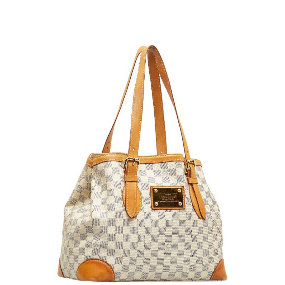 ルイ ヴィトン ダミエ アズール ハムステッドMM ショルダーバッグ N51206 PVC レディース LOUIS VUITTON  【1-0116908】