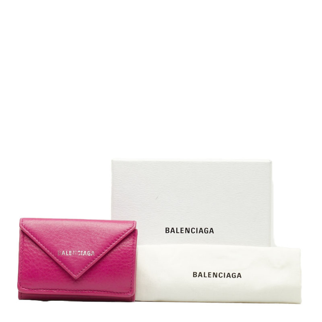 Balenciaga - バレンシアガ ペーパーミニウォレット 三つ折り財布