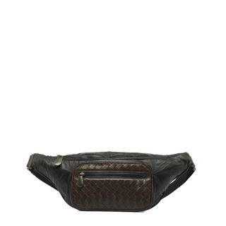 Bottega Veneta - ボッテガヴェネタ イントレチャート ボディバッグ ウエストバッグ 222310 レザー Nyron メンズ BOTTEGAVENETA 【219-17474】