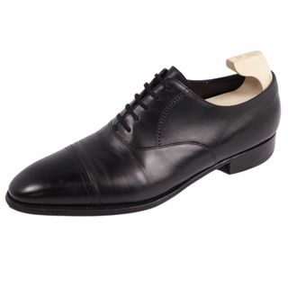 ジョンロブ(JOHN LOBB)の美品 ジョンロブ JOHN LOBB レザーシューズ PHILIP 2 フィリップ2 ビジネスシューズ オックスフォード 革靴 メンズ 10 1/2E(29cm相当) ブラック(ドレス/ビジネス)