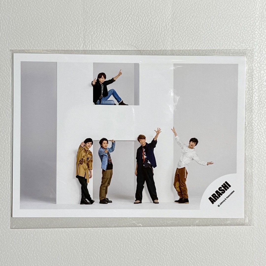 嵐(アラシ)のジャニーズショップ 写真 嵐 ARASHI エンタメ/ホビーのタレントグッズ(アイドルグッズ)の商品写真