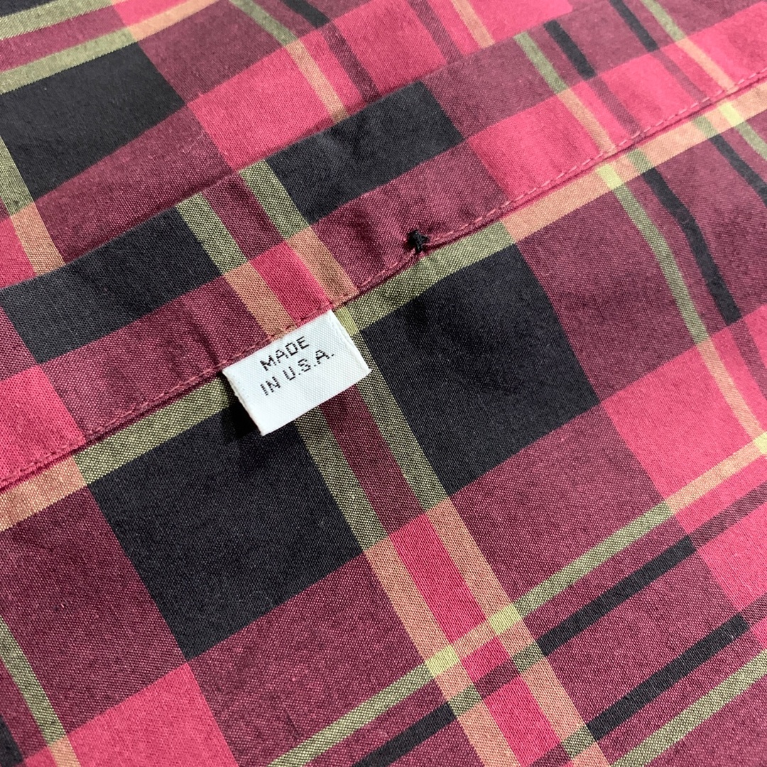 IKE BEHAR(アイクベーハー)のIKE BEHAR 初期 黒タグ Check Shirt MADE IN USA メンズのトップス(シャツ)の商品写真