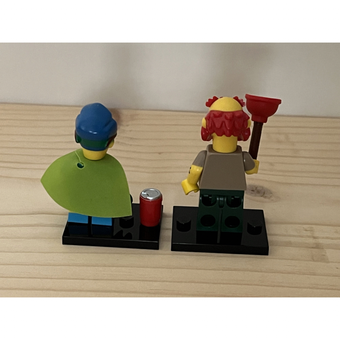 Simpsons レゴ フィギュア シンプソンズ LEGO 正規品 2体セット キッズ/ベビー/マタニティのおもちゃ(積み木/ブロック)の商品写真