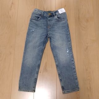 エイチアンドエム(H&M)の未使用☆H&M☆エイチアンドエム☆デニムパンツジーンズ長ズボン☆110cm(パンツ/スパッツ)