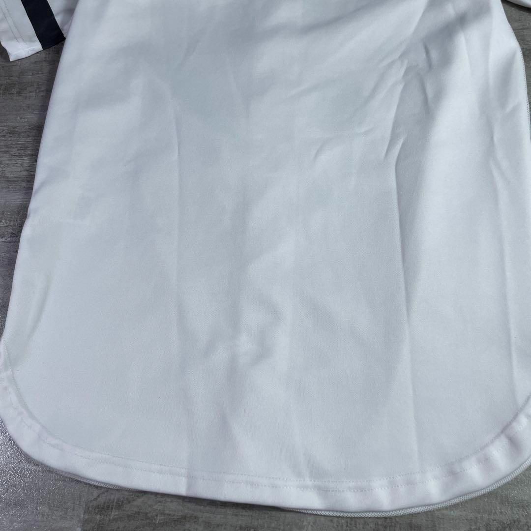 美品 ROCA WEAR ロカウェア ベースボールシャツ ゲームシャツ M 白