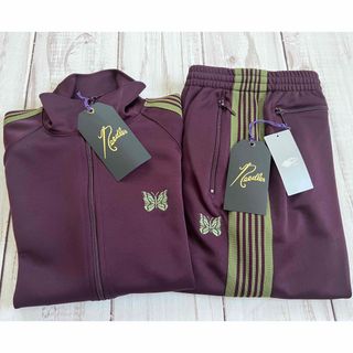 needles 21aw セットアップ マルーン トラックジャケット M-