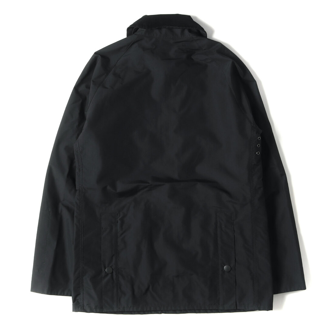 BARBOUR バブアー ジャケット サイズ:M SOPHNET. ソフネット コーデュロイ襟 ナイロン ビデイルジャケット SOPH-130057  BEDALE ビデイル ブルゾン ブラック 黒 アウター ブルゾン コート 【メンズ】【中古】