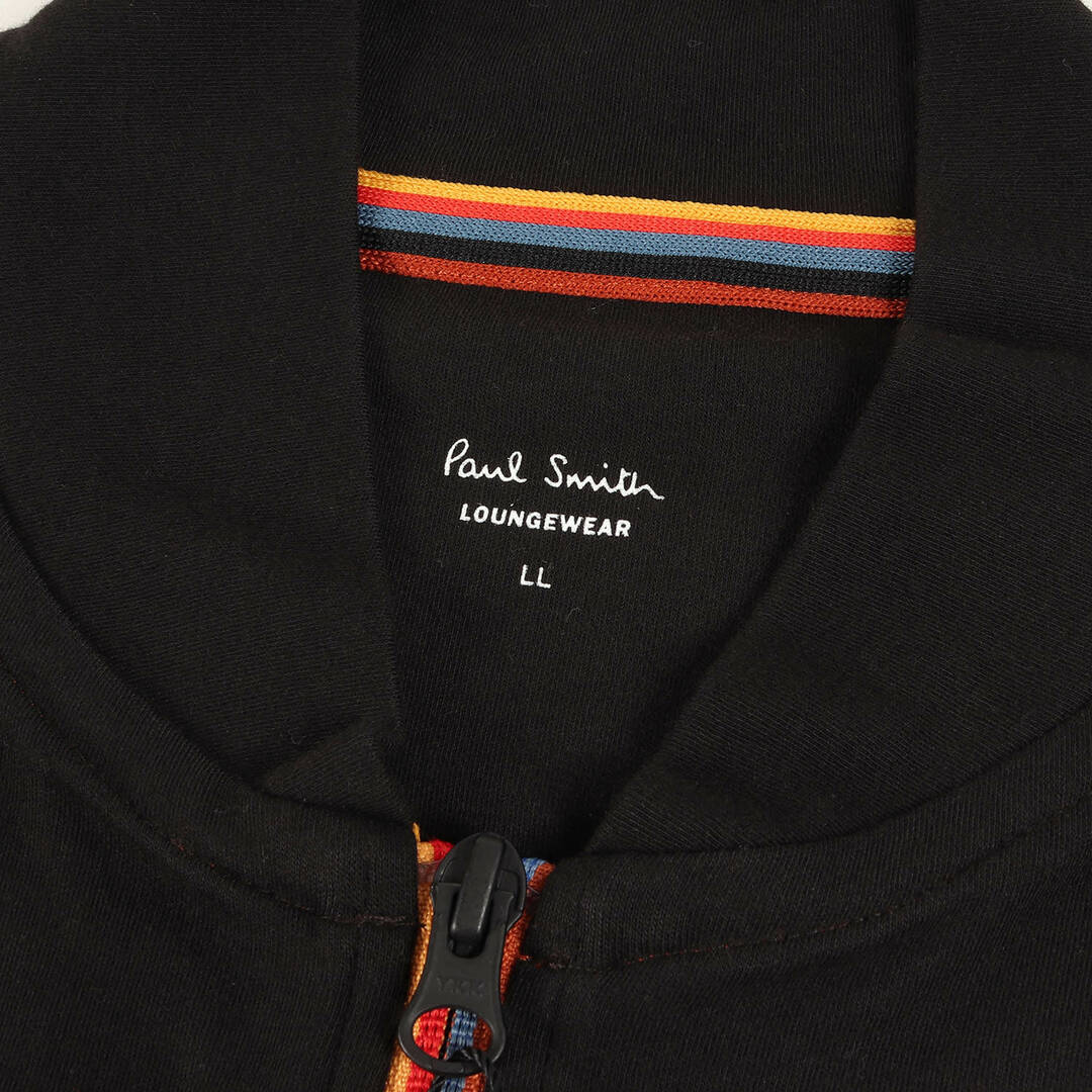 Paul Smith(ポールスミス)のPaul Smith ポールスミス ジャケット サイズ:LL 近年モデル アーティストストライプ ジップアップ ブルゾン 30-7042 ジャージ トラックジャケット LOUNGEWEAR ブラック 黒 アウター コート 【メンズ】 メンズのトップス(ジャージ)の商品写真