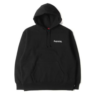 supreme 黒 M StopCryingHoodedSweatshirt