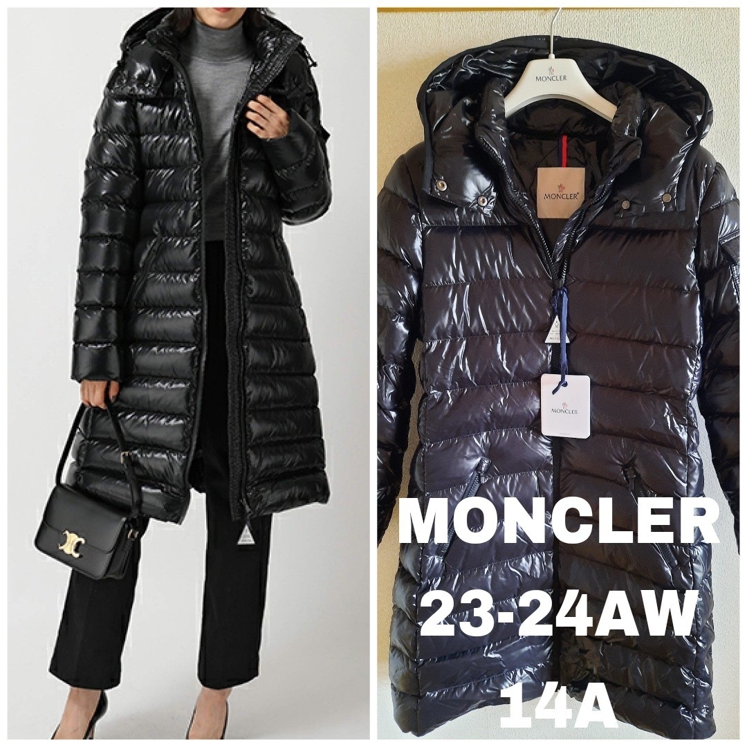 ⭐23-24AW/最新  MONCLER 大人気 MOKA ブラック 14A