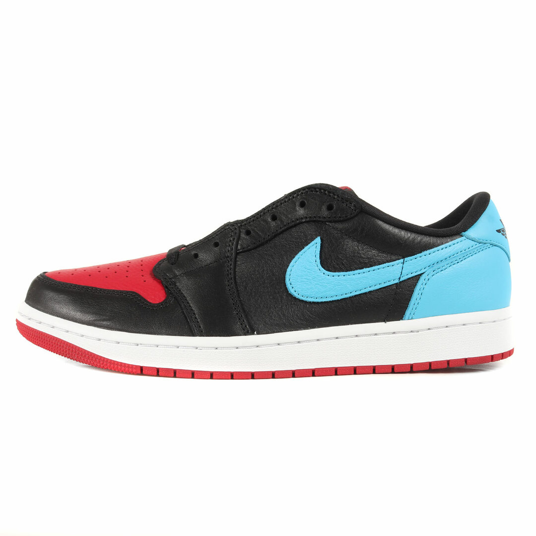 NIKE ナイキ サイズ:29.0cm WMNS AIR JORDAN 1 RETRO LOW OG NC TO CHI (CZ0775-046) 2023年 UNC TO CHICAGO ウィメンズ エアジョーダン1 レトロ ロー ブラック ダークパウダーブルー WMNS US12 ローカット スニーカー シューズ 靴 【メンズ】