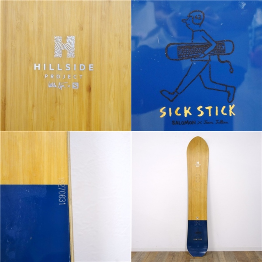 サロモン SALOMON SICKSTICK シックスティック 162cm HILLSIDE PROJECT