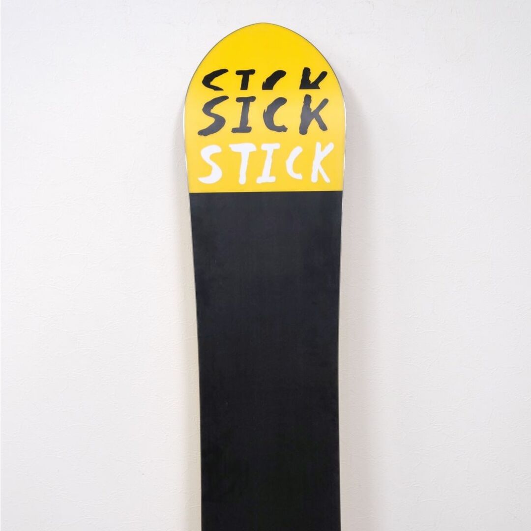 美品 サロモン SALOMON SICKSTICK シックスティック 162cm HILLSIDE PROJECT 2019-2020年モデル  スノーボードデッキ スノーボード 板 アウトドア