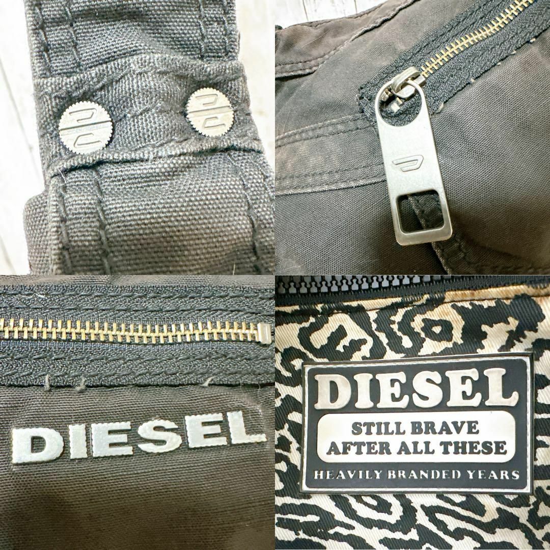 DIESEL metal logo shoulder bag ビンテージ Y2K